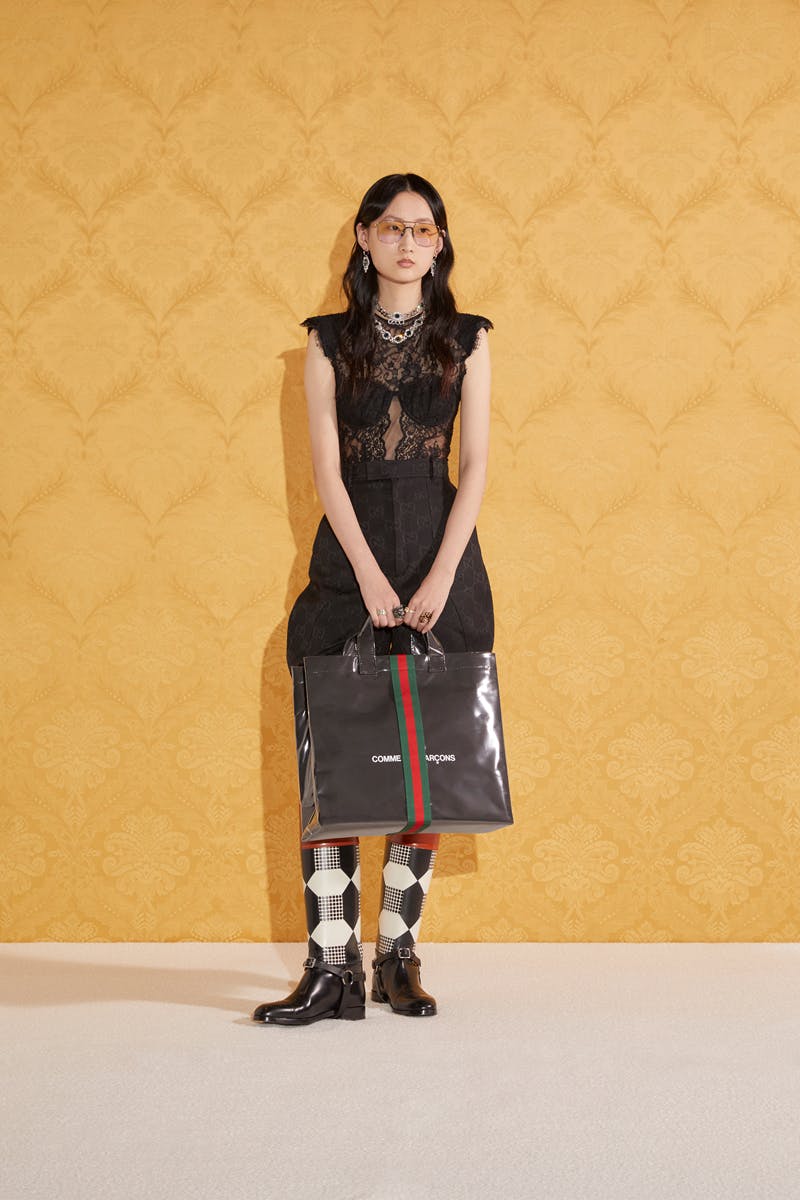 Commes de garcon gucci